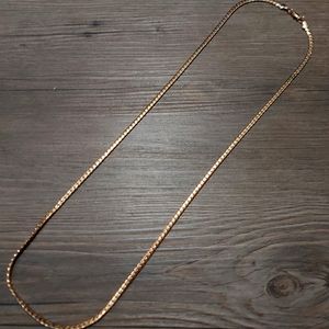 18K gold filled Cuban Link chain